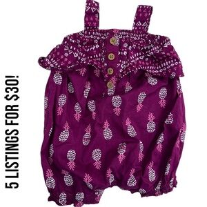Carter’s Baby Girl Boho Romper
